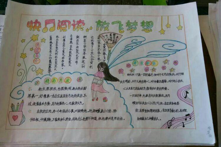 飞翔的梦想——读手抄报后的感悟