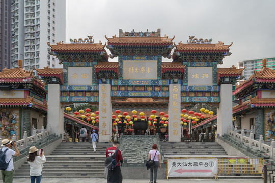 澳门黄大仙庙，信仰与文化的交汇点澳门黄大仙彩